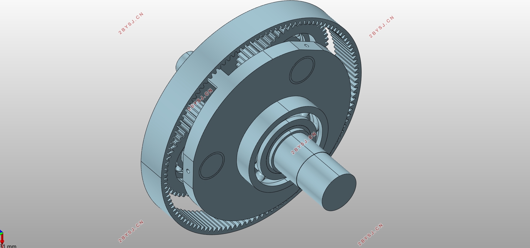 【工程机械】斜切锯三维建模图纸solidworks设计附STEP格式(图1)