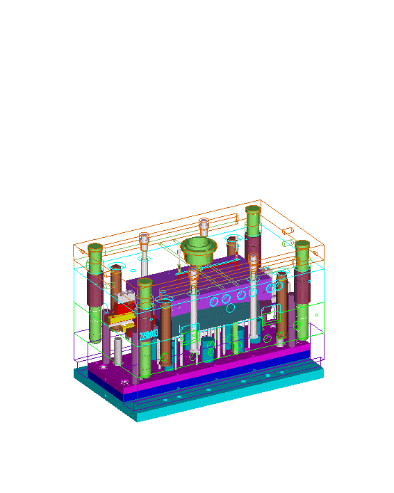 一种斜齿轮产品模具的制作方法(图1)